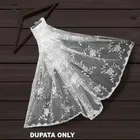 Net Embroidered Dupatta for Women 