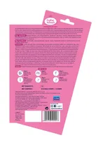 VI-JOHN Feather Touch Rose & Aloevera Hair Removal Wax strips for Normal Skin - 10Strips