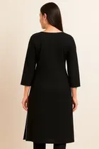 Cotton Embroidered Short Kurti for Women 