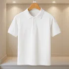 Cotton Blend Polo Neck T-Shirt for Men 