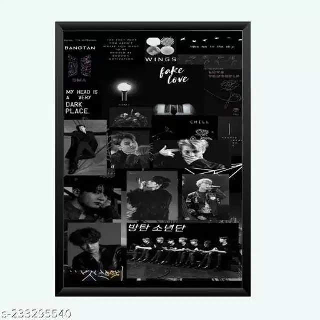 Photo Frame for Decor (Black, 5X7 Inches)