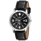 Leather Analog Watch for Men 