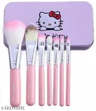Premium Quality Eyeshadow TYA Makeup Kit 6155 + 1 Multicolor Spounge Puff with 7 Pcs Makeup Brush Set with Box