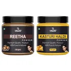 Natural Reetha & Kasturi Haldi Powder for Skin & Hair 