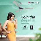 Longway Starlite-1 P1 1200 mm 3 Blade Ceiling Fan  
