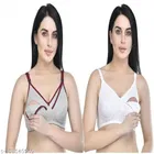 Cotton Blend Feeding Bra for Women 