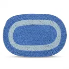 Qaleen Jut Cotton Floor Mat Pack of 2 Purple