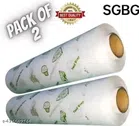 Food Wrapping Roll Paper (White, 25 m) (Pack of 2)