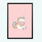 Polyester Unicorn Wall Photo Frame 