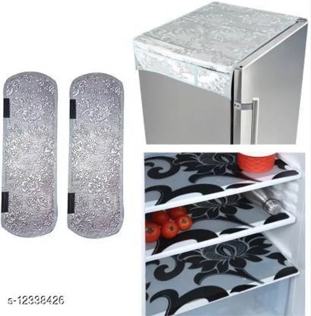 Fridge Cover Set (Multicolor, Set of 6)