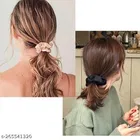 Multicolor Satin Scrunchies for Women, Pack of 12 