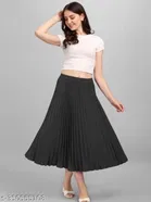 Crepe Skirt for Women 