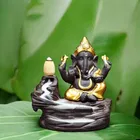 Bal Ganesha Idol Polyresin With 30 Cones 9L X 9.5W X 5H Cm