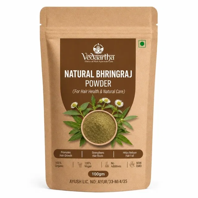 वेदार्थ प्राकृतिक भृंगराज पाउडर, 100 g
