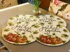 Cotton Round Place Mats 
