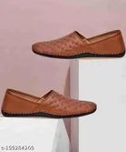 Loafers for Men (Tan, 9)