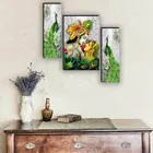 MDF 2 Pcs Designer Wall Painting for Home & Office 