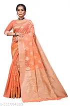 Chanderi Cotton Zari Woven Saree for Women 