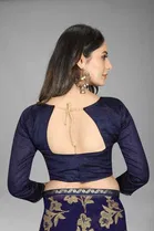 Trendy Heavy Georgette Saree with Blouse Piece For Women 