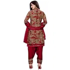 Crepe Printed Unstitched Suits Fabric for Women 