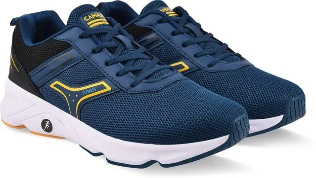 Campus Ridderr Sports Shoes for Men (Navy Blue, 7)