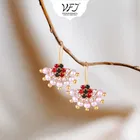 Brass Pearl Ear Cuffs for Women 