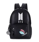 Combo of BTS Printed PU Backpacks for Women & Girls 