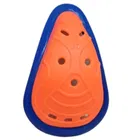 Plastic Abdominal Cricket Pad, Multicolor