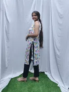 Tie Up Sleeveless Kurti for Women 