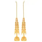 Oxidised Gold Plated Alloy Earrings for Women 