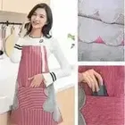 Water & Oil Proof Hand Wipe Apron, Multicolor