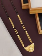 Alloy Gold Plated Mangalsutra for Women (Gold)