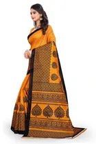 Silk Printed Saree for Women 