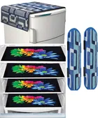 Knit 7 Pcs Fridge Cover Set 
