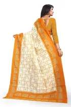 Art Silk Kalamkari Saree for Women 