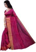 Art Silk Dyed/ Washed Saree for Women 