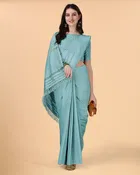 Cotton Embroideried Saree for Women 