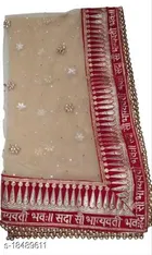 Bridal Netted Dupatta 