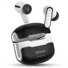 Tunifi Tn Airbuds-X Earbuds 9D Stereo Audio, 12Hrs Playtime With ASAP Charge Bluetooth [Black and White, True Wireless]
