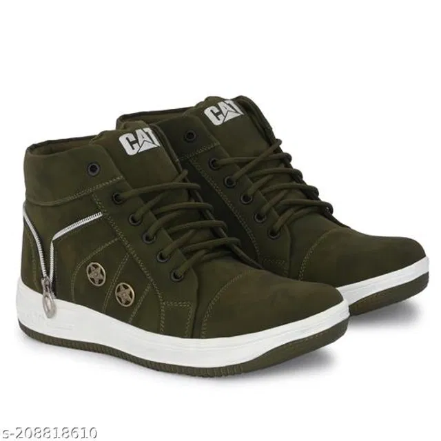 Boots for Men (Olive, 10)