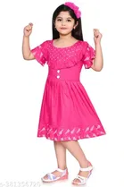 Rayon Frock for Girls 