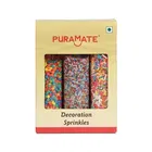 Puramate Decoration Sprinkle Rainbow Jimmies 100 g
