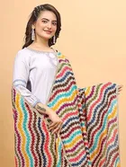 Chinon Printed Dupatta for Women 