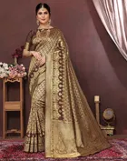 Banarasi Silk Zari Woven Saree for Women 