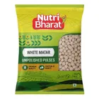 Nutri Bharat Unpolished White Matar 1 Kg