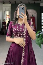 Embroidered Lehenga Choli for Women 