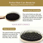 Majestique Ultra-Soft Tipped Nylon Oval Detangler Brush 