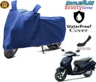 Polyester Two Wheeler Cover, Blue