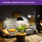 EcoLink 9 W Basic Round B22 LED Bulb  