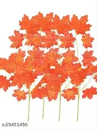 Polyester Artificial Maple Leaves Bunch 